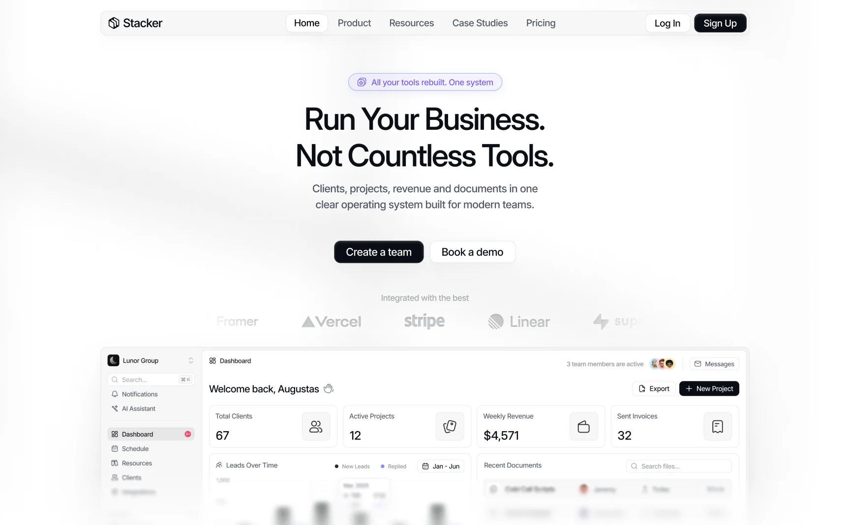 selected larpo website design 01